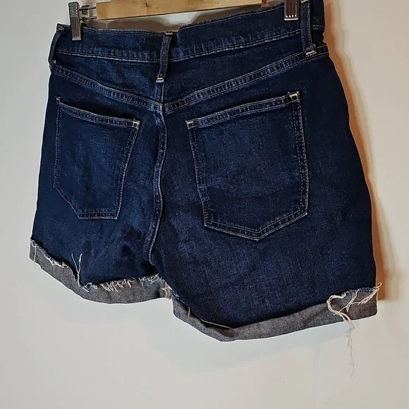 GAP Dark Blue Size 6 Jean Shorts - Picture 3 of 7